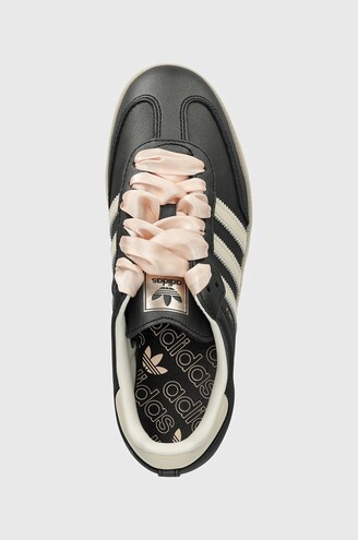 ★★Adairs★★ Samba OG W Black White Pink IH8047 adidas Samba OG Black Pink Ribbon Laces IH8047 at PRM US