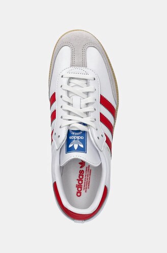 adidas gazelle silver green womens Unisex adidas Originals Samba OG Shoes White Red main image 0