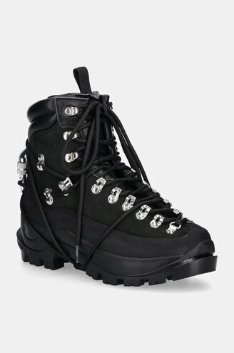 お礼や感謝伝えるプチギフト Heliot Emil leather hiking boots men's black color 靴