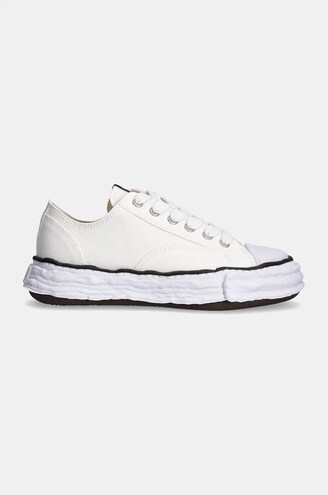 Maison MIHARA YASUHIRO plimsolls PTS23 Canvas Low-Top men's white