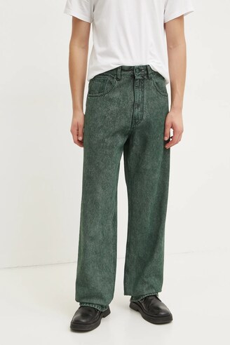 Maison Margielaキュロットパンツ グリーン 36 MM6 Maison Margiela cotton trousers green color SH0KA0029.S78548