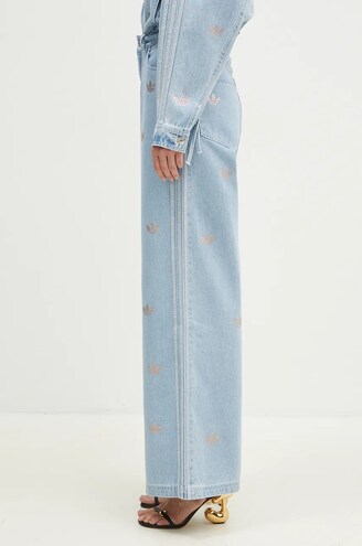 adidas Originals jeansy Femme Galore Denim Rhinestone Pants