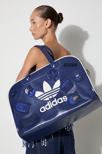 ビンテージadidasバック 70s80s adidas レザー ボストンバッグ ブラウン アディダス 鞄