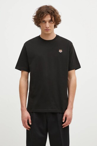 KENZO｜ (FF5 5TS528 4SG 99J) KENZO Pop' embroidered T-shirt in cotton | Men's | KENZO