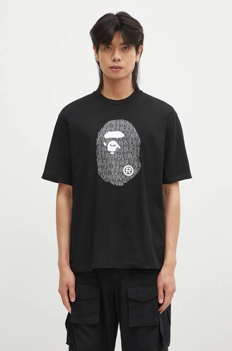 【BAON】[unisex] Remu Printing Hood Over Tee UBA Unisex 10oz Ecosmart 60/40 Pullover Hooded Sweatshirt