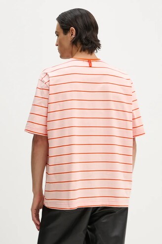 Tシャツ・カットソー SUNNEI ORANGE COTTON T-SHIRT Sunnei cotton t-shirt PRM EU