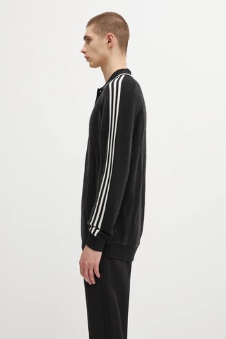 adidas Originals wool blend sweater Knitted Jersey black color