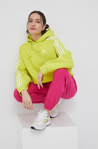Adidas neon yellow hoodie hotsell