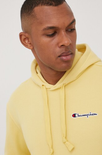 Light yellow champion hoodie new arrivals