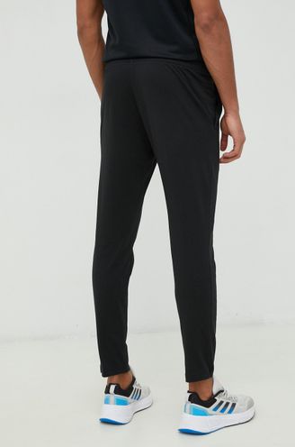 adidas spodnie treningowe Essentials męskie kolor czarny gładkie |