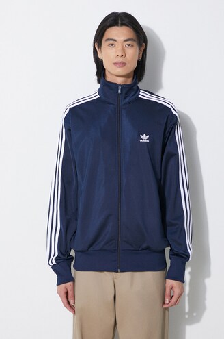 adidas Originals sweatshirt men's navy blue color IR9893 at PRM US