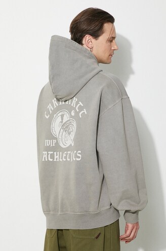 スウェット・トレーナー CARHARTT WIP 'Runaway' hoodie Gray Carhartt WIP sweatshirt Hooded Class of 89 Sweat PRM EU