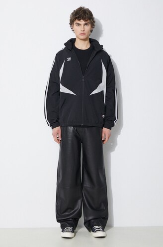 adidas Originals jacket Climacool men's black color JF8736 at PRM US