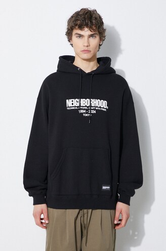 【NEIGHBORHOOD】HOODED SHIRTS (L) Neighborhood x One of These Days L/S Sweat Hoodie - Black – Feature