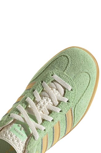 adidas gazelle silver green womens Adidas Gazelle Indoor Collegiate Green Pink  SecondPlace