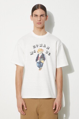 Tシャツ・カットソー MCM FW25 White cotton t-shirt (MHTESBC01 WT) MCM FW25 White cotton t-shirt (MHTESBC01 WT) (MCM/Tシャツ