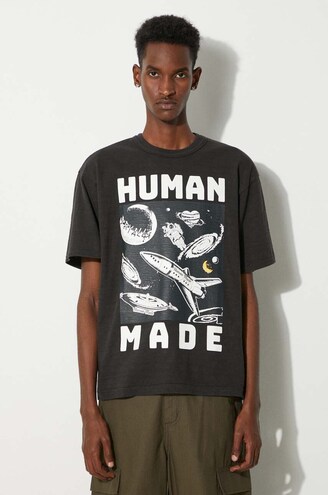 【Human Made】 正規品★ Graphic T-Shirt #7 Black HM29TE020-BLACK_sivasdescalzo-