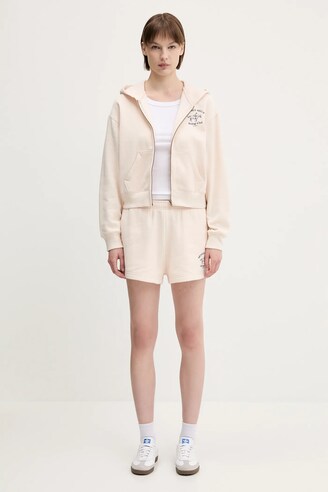 Sporty & Rich sweatshirt Bh Riding Club Soft Cropped Zip PRM EU