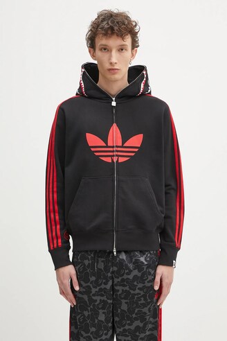 【お気にいる】 SSTR sweatshirt cotton BAPE x Originals adidas PACK FZ Shark トップス
