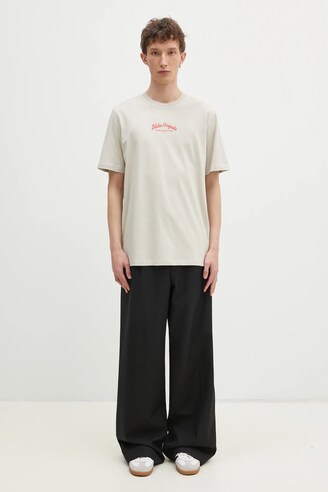 ★ドイツ発*adidas Originals*新作*Wabash LEOPARD Tシャツ/BL★ adidas Originals Wabash t-shirt with leopard graphic in