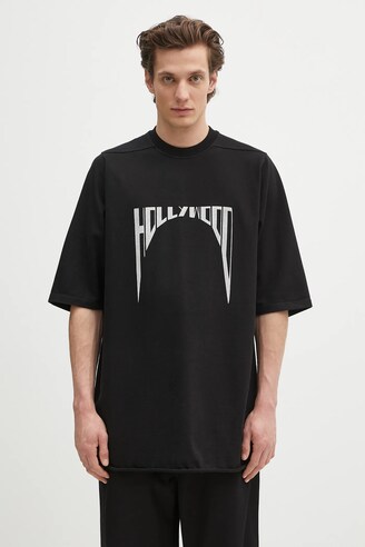 Tシャツ・カットソー RICK OWENS SS25 T-SHIRT - JUMBO LS T (DU01E3261 RN81) Rick Owens DRKSHDW Jumbo Long Sleeve T-Shirt in Black | SVD