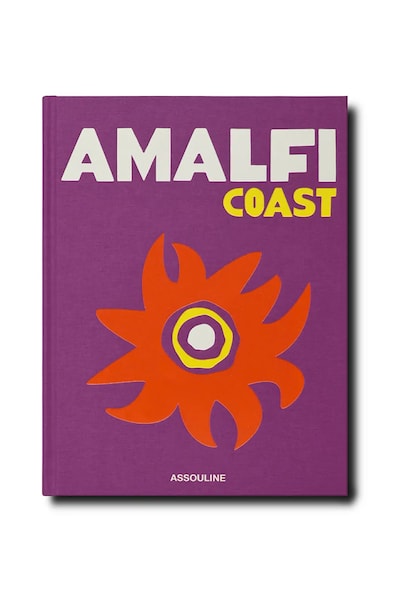 Assouline könyv Amalfi Coast by Carlos Souza and Charlene Shorto, English lila