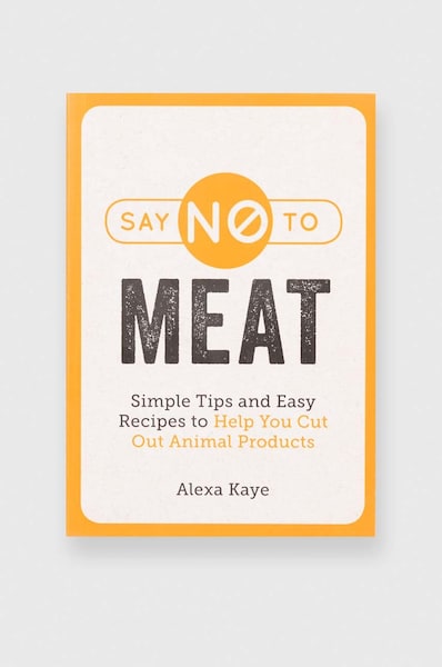QeeBoo libro Say NO to Meat, Alexa Kaye, English