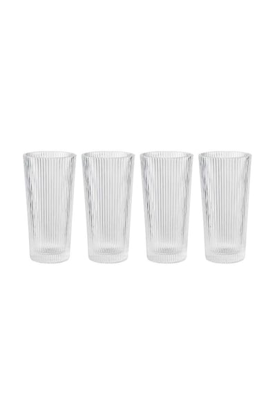 Set kozarcev za pijačo Stelton Pilastro 300 ml 4-pack prozorna barva