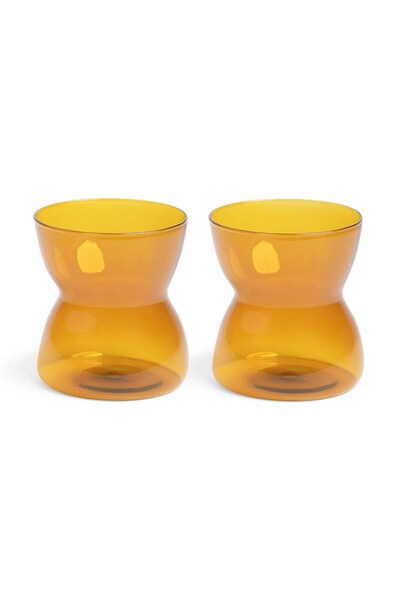 Набір склянок &k amsterdam Totem 300 ml 2-pack колір помаранчевий