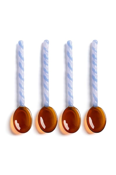Set žličica &k amsterdam Spoon Duet Amber 4-pack