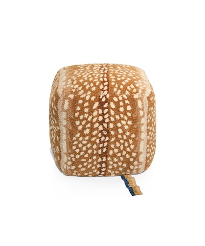 Vreča za sedenje Doing Goods Fawn Pouf S oranžna barva