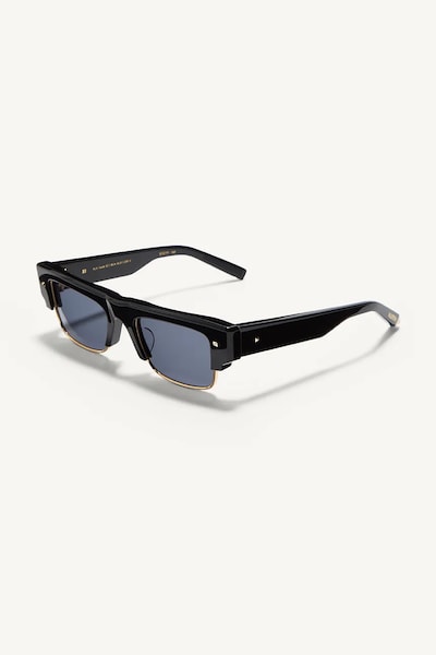 Sončna očala Valentino Eyewear XI črna barva, VLS.164A
