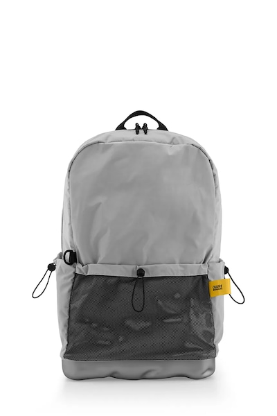 Batoh Crash Baggage HARD MESH BACKPACK 46,5x30x16 cm šedá barva, velký, CB313