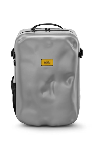 Batoh Crash Baggage HARD ICONIC 2.0 BACKPACK šedá barva, velký, CB311