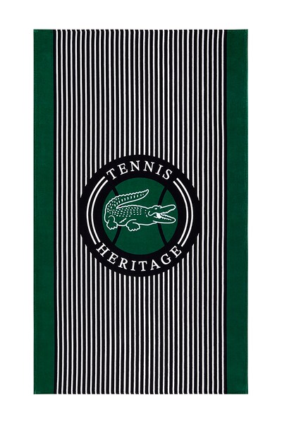 Великий рушник бавовняний Lacoste LACE Vert 100 x 170 cm