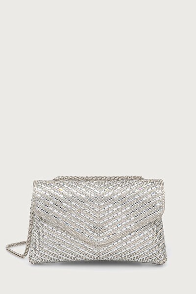 Сумка крос-боді жіноча Aldo SPARKLEBAG колір срібний