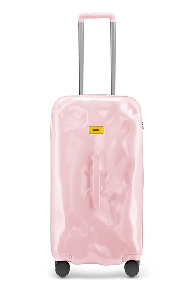 Валіза Crash Baggage TRUNK Medium size 36x35x72 cm колір рожевий