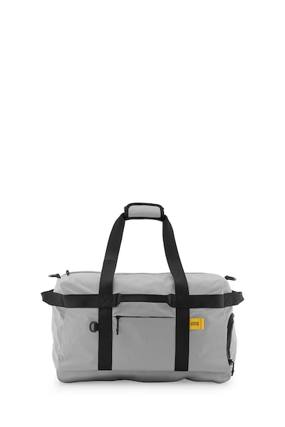Crash Baggage taška HARD WEEKENDER 30x49x23 cm stříbrná CB316