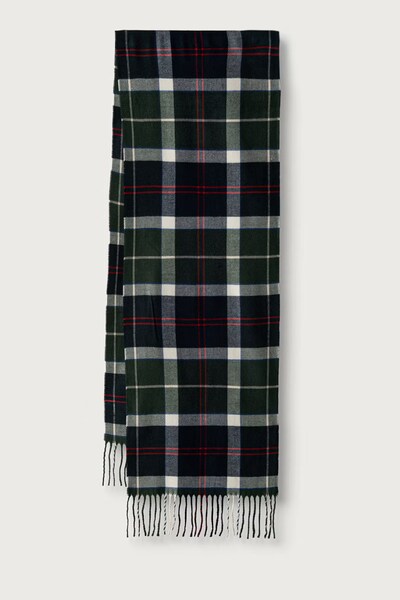 Шарф Barbour Galingale колір блакитний