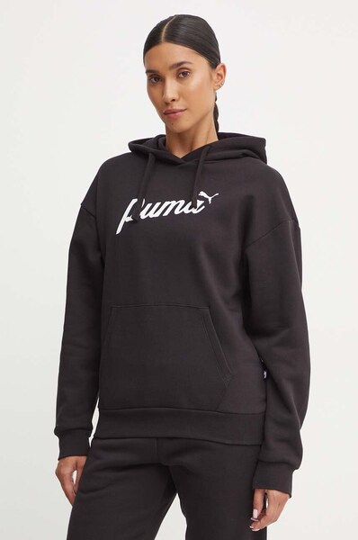 Кофта Puma колір чорний