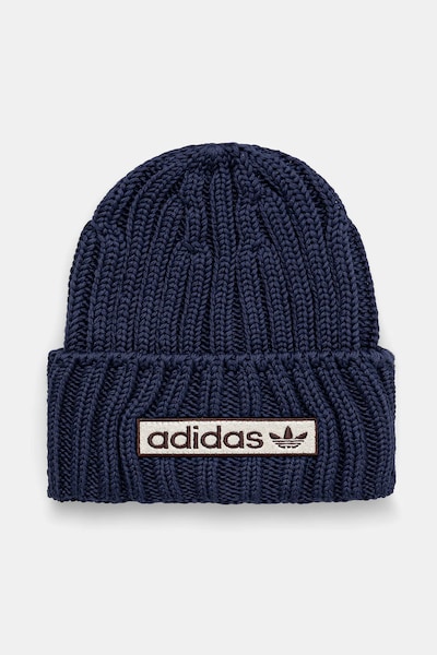 Bombažna kapa adidas Originals mornarsko modra barva, IY4109