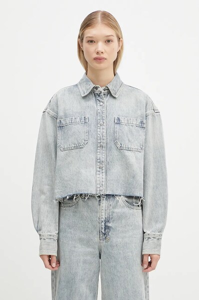 Джинсова куртка KSUBI Cutaway Longsleeve Shirt Worn