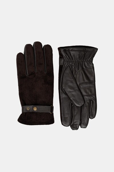 Рукавиці чоловічі Barbour колір коричневий