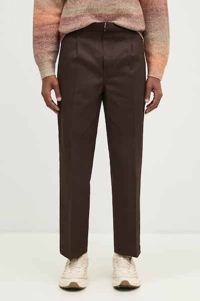 Штани Wacko Maria Dickies чоловічі колір коричневий прямі 24FW-WMP-DC01