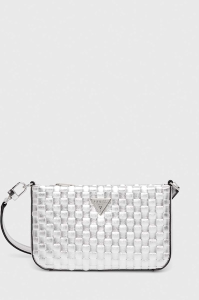 Guess kézitáska TWILLER ezüst, HWMV93 10720