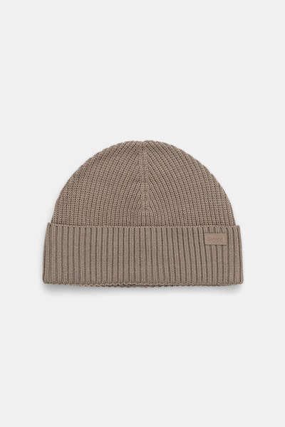 BOSS Orange cappello con lana Andern_Hat colore verde 50551019