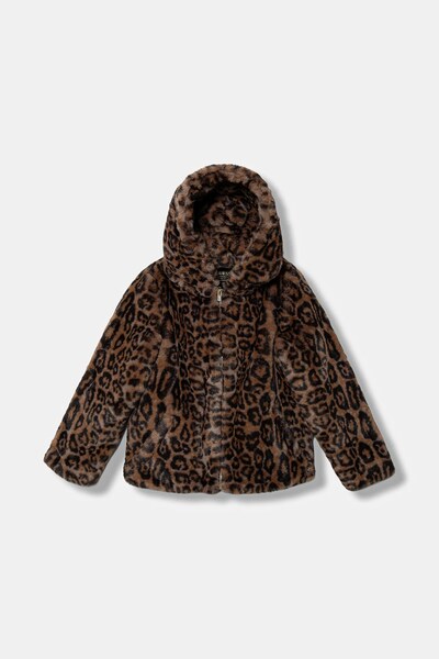 Дитяча куртка Guess колір коричневий