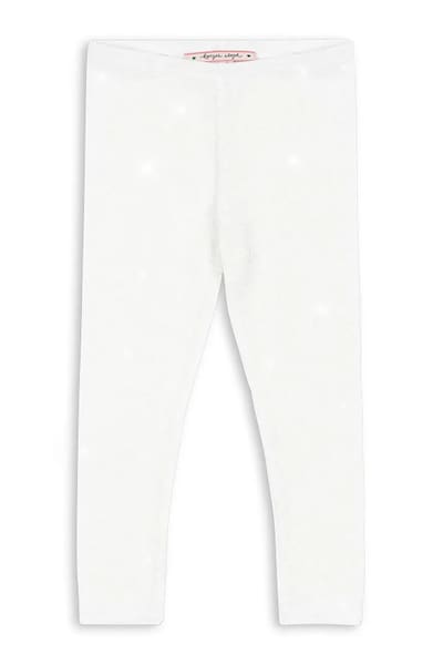 Konges Sløjd gyerek legging LOLA PANTS GRS fehér, sima, KS104340