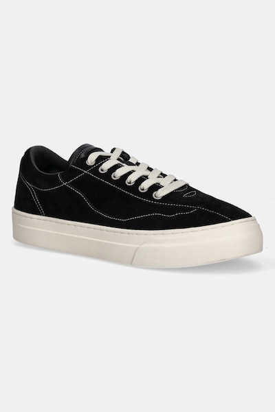 Stepney Workers Club tenisówki zamszowe Omni Dellow Silk Suede kolor czarny OM01015