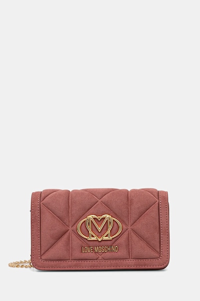 Τσάντα Love Moschino χρώμα: κόκκινο, JC5640PP0NKE0611